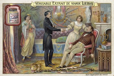 Scène du Comte de Monte-Cristo, par Alexandre Dumas - European School